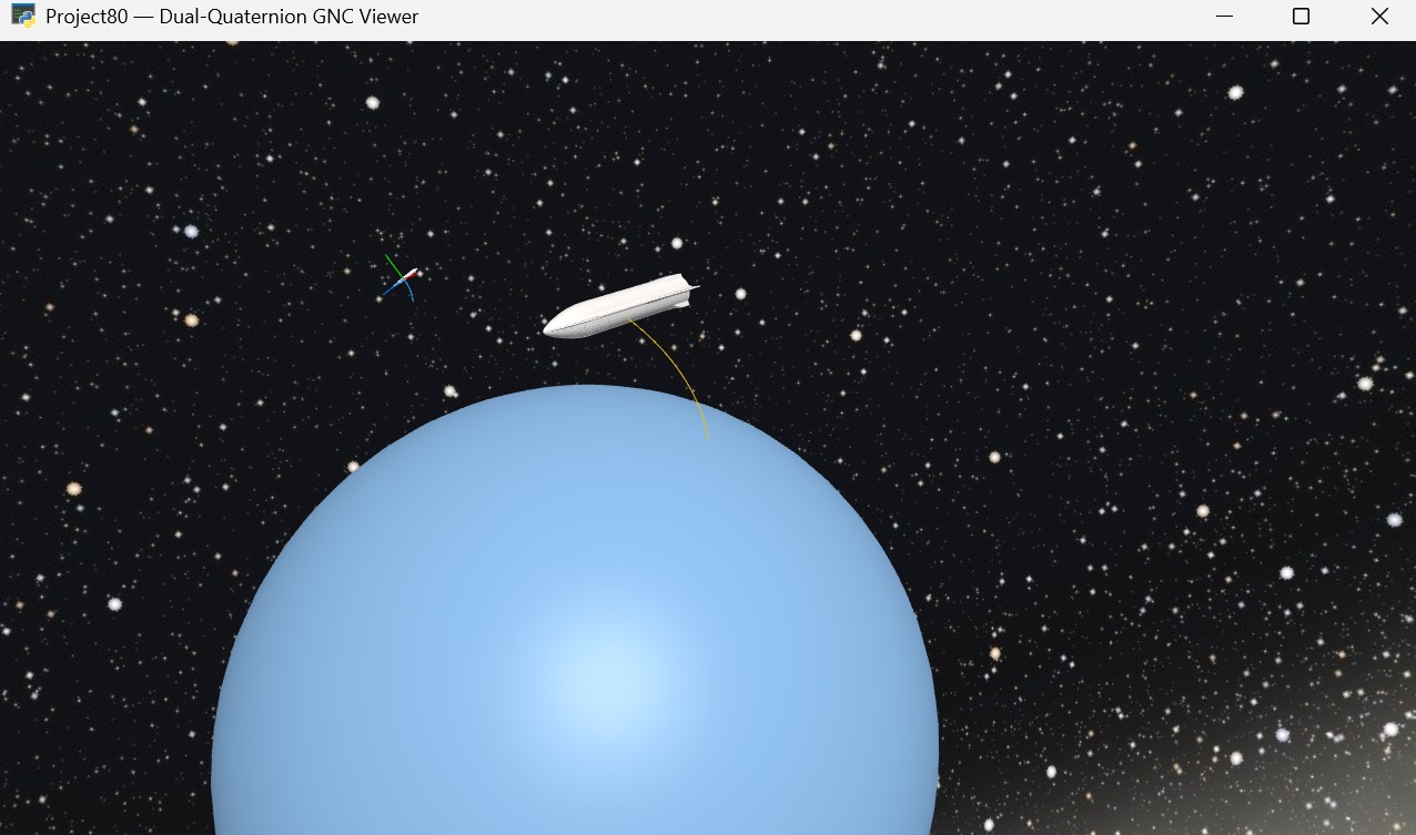 Dual Quaternion GNC for Spacecraft Proximity Operations